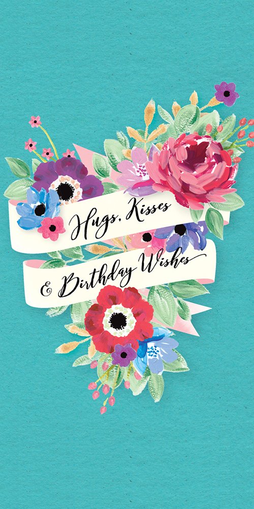 Happy Birthday flowers